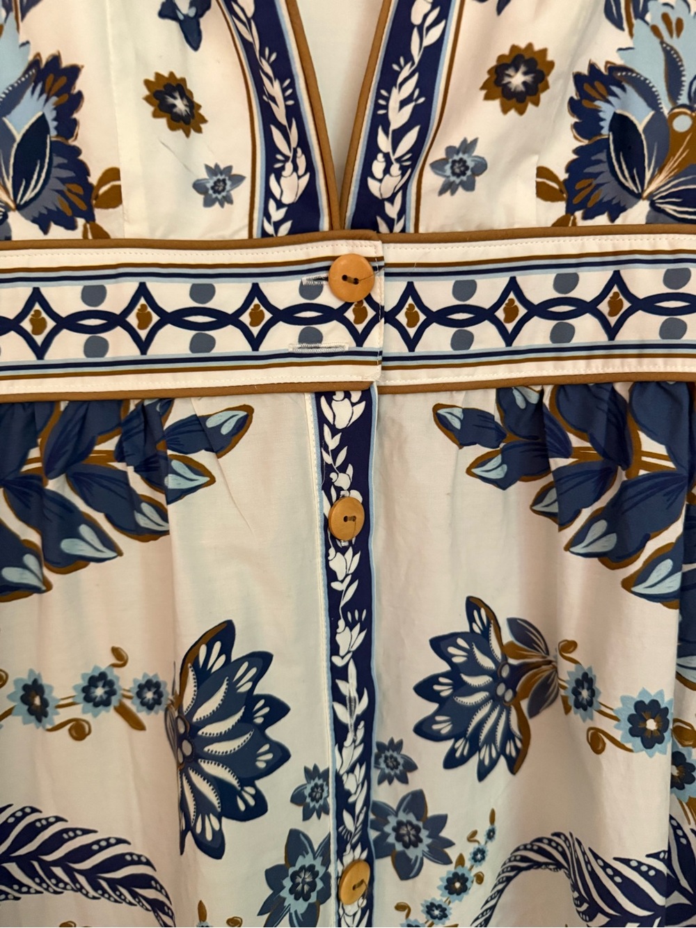 FARM Rio Ana Tapestry Dress size M - Picture 3 of 6